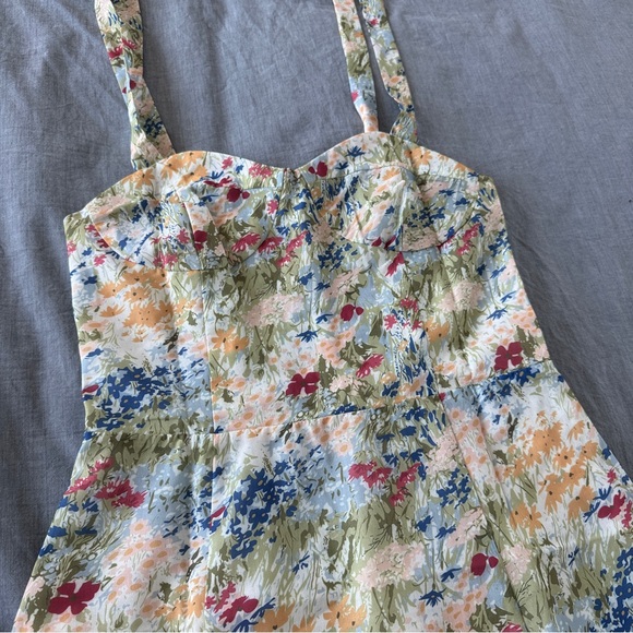 NWT Reformation French Style Floral Pattern Dress - Picture 7 of 11